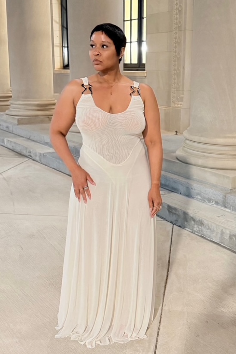 Sheer Goddess | Maxi Dress