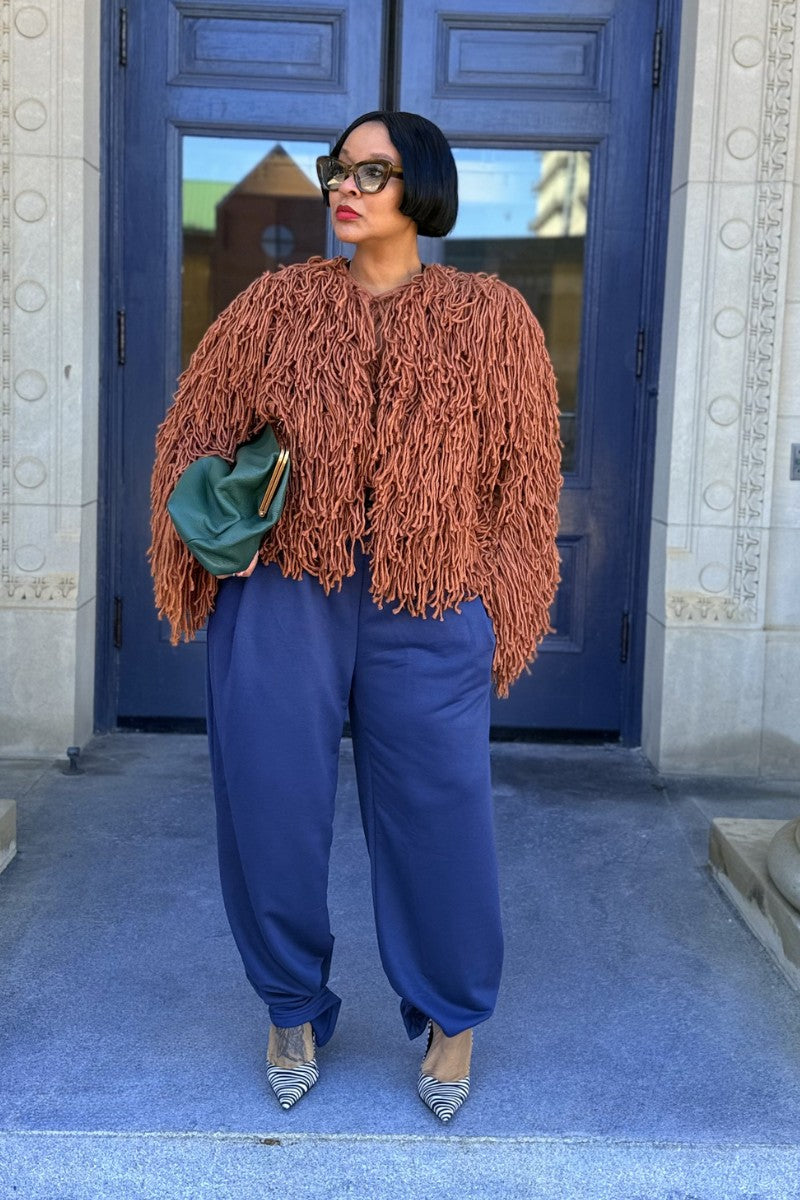 Main Character | Short Fringe Cardi