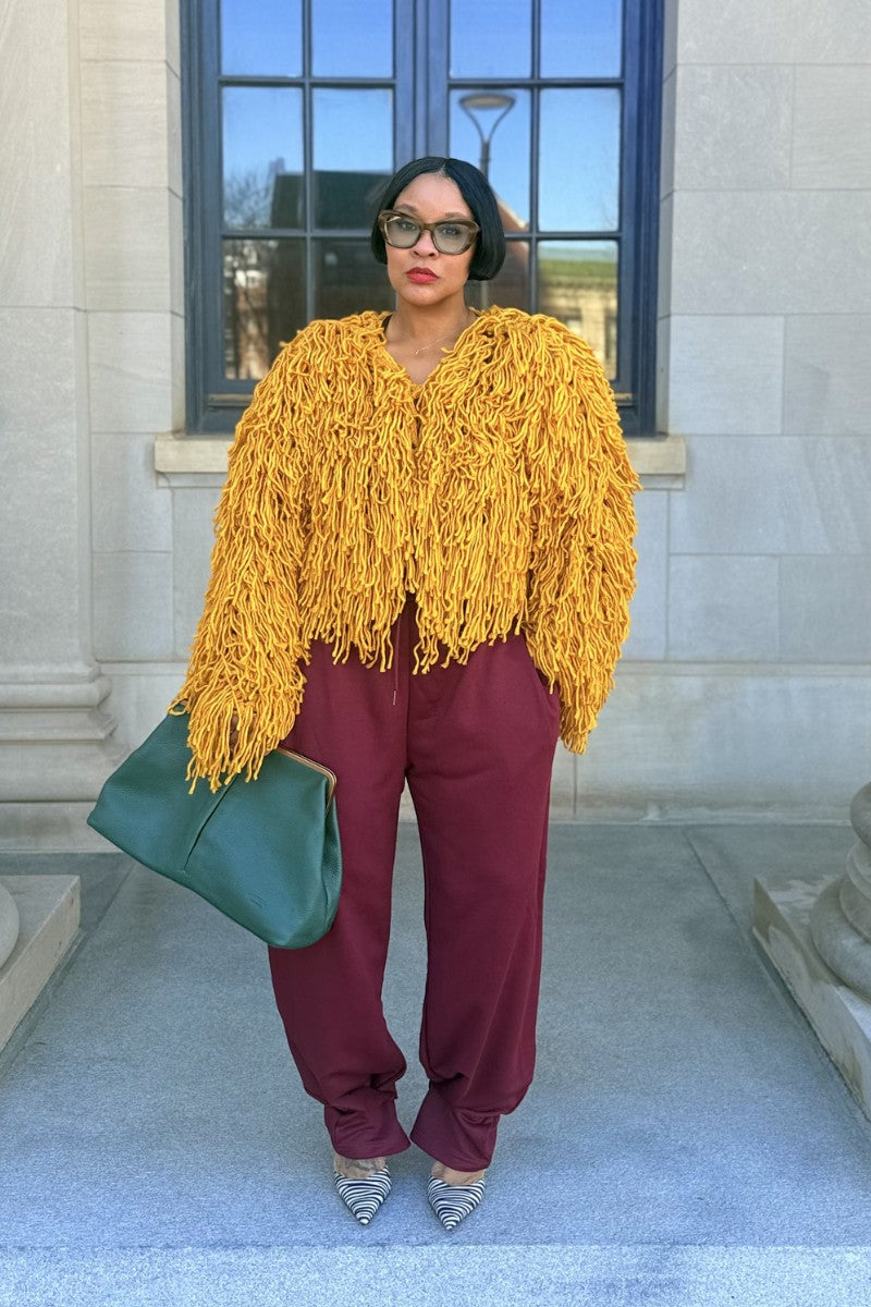 Main Character | Short Fringe Cardi