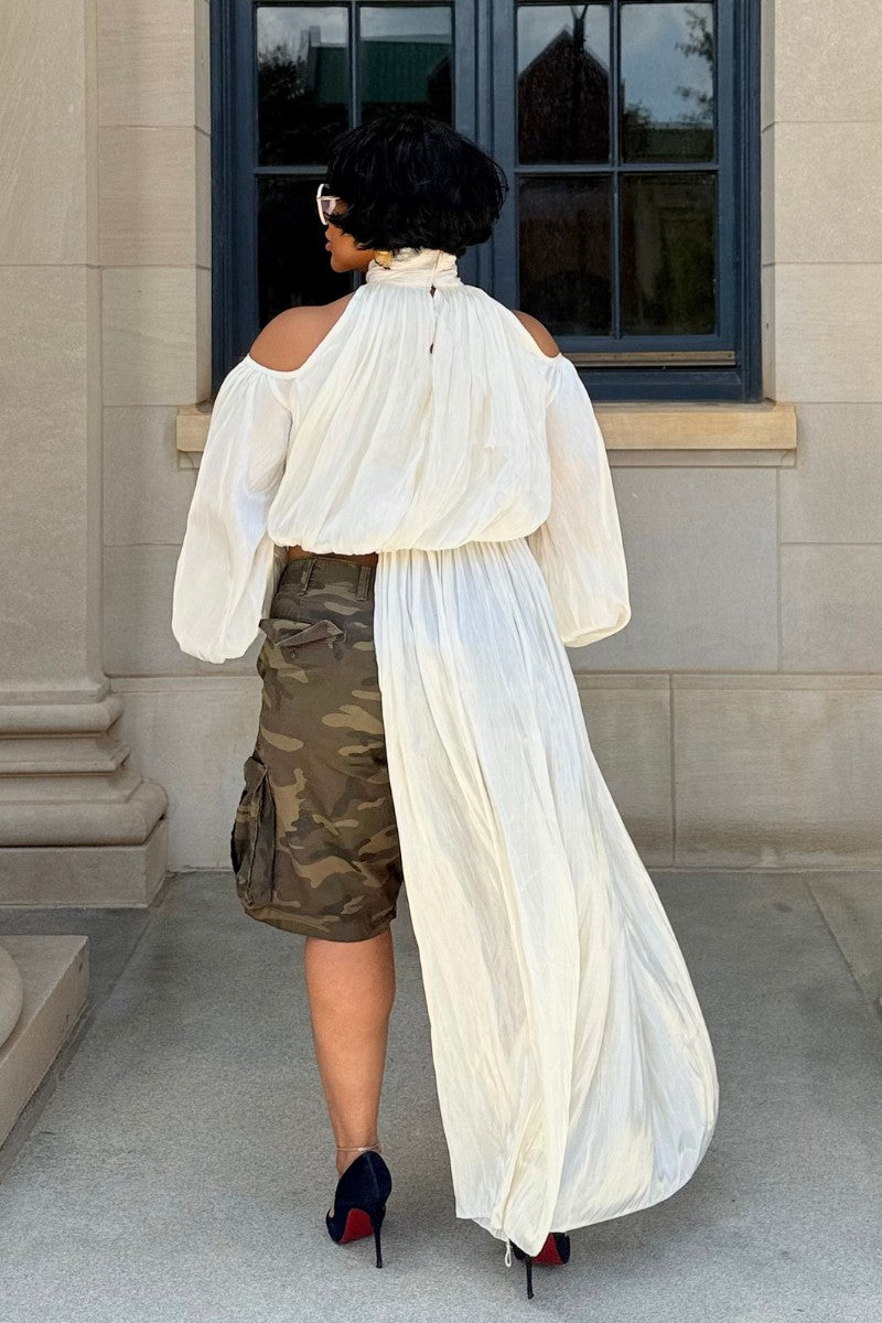 Empress Drape | Ivory