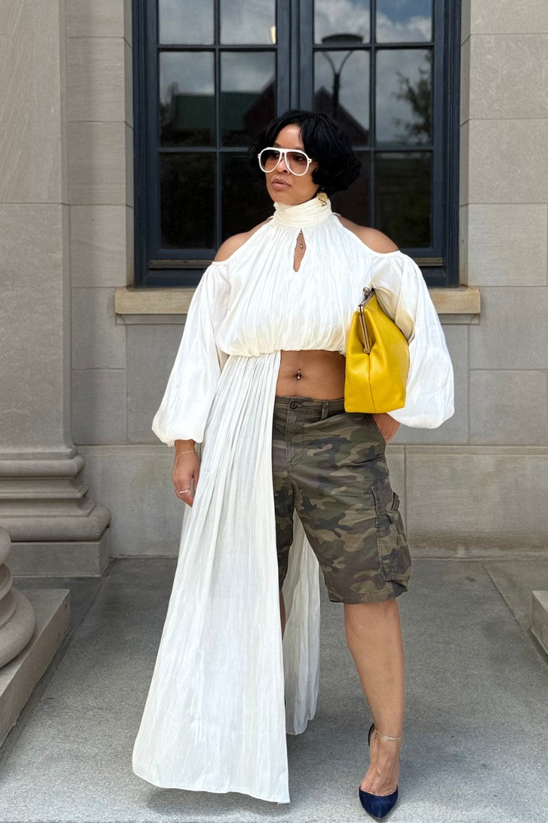 Empress Drape | Ivory
