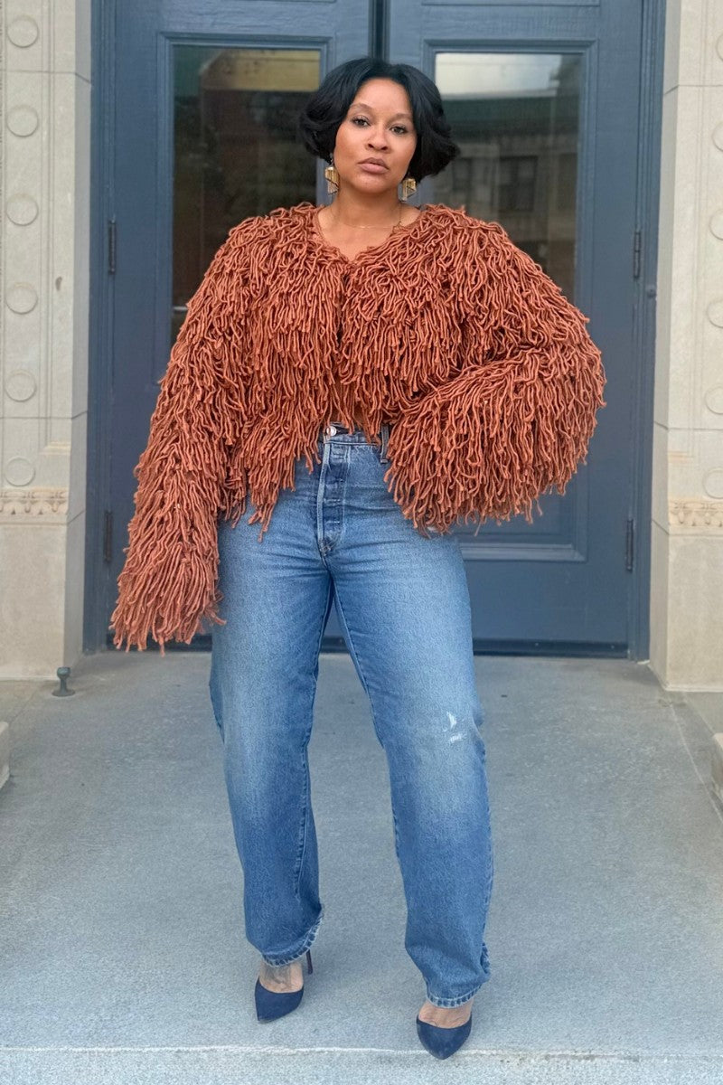 Main Character | Short Fringe Cardi