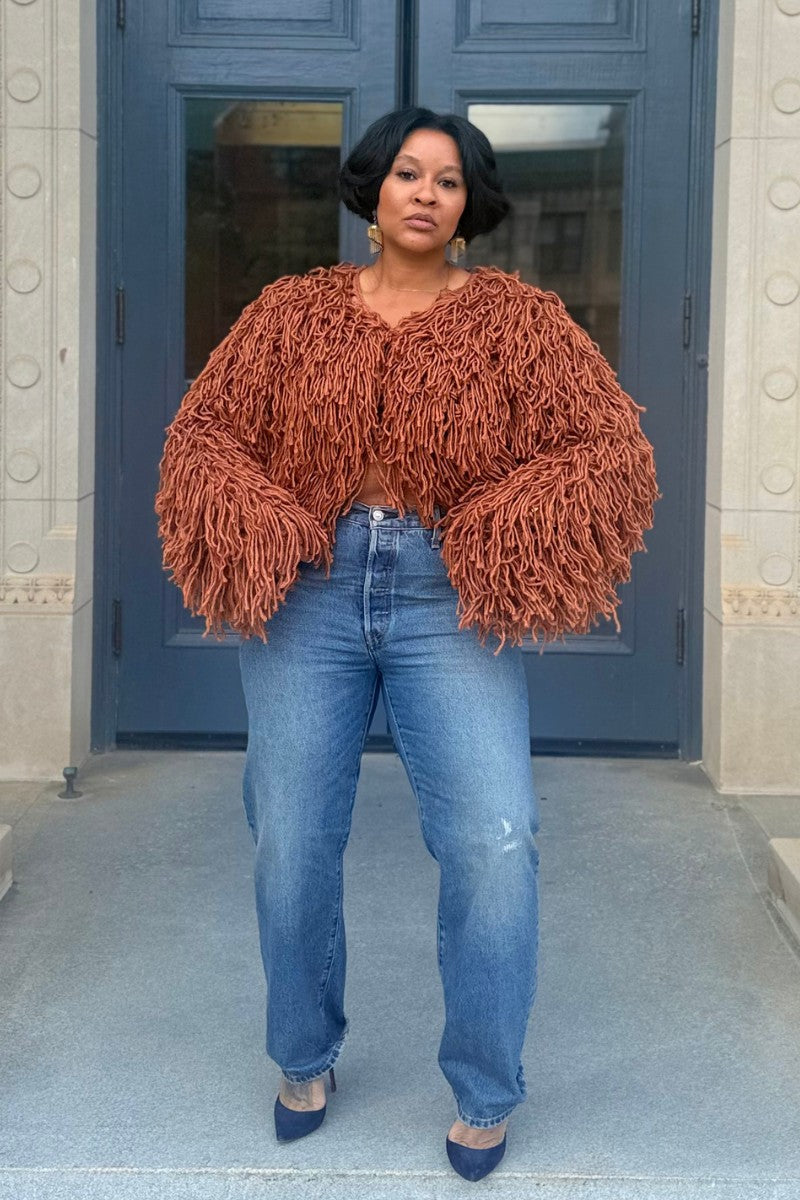 Main Character | Short Fringe Cardi