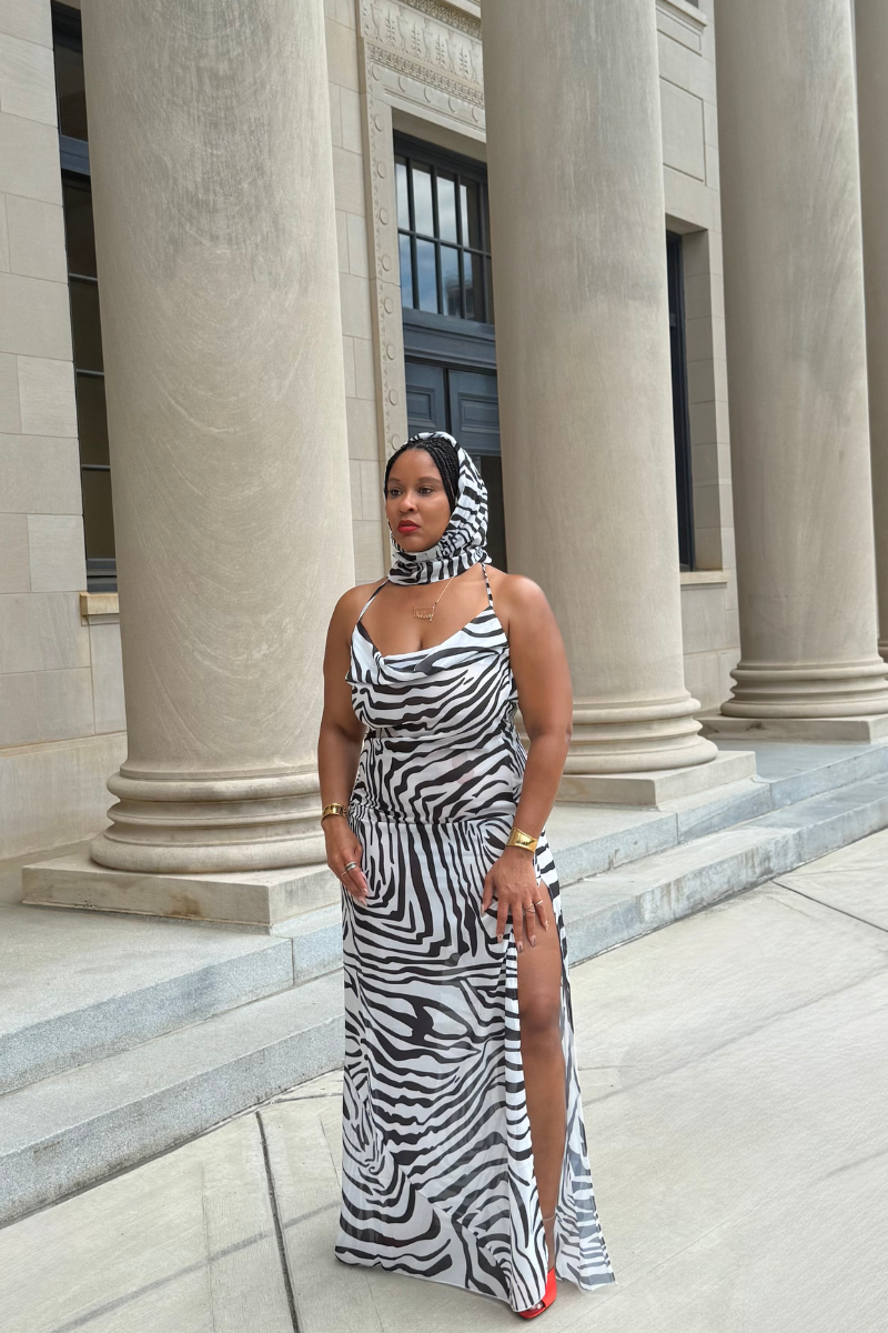 Jungle Fever Maxi | Kerchief Scarf