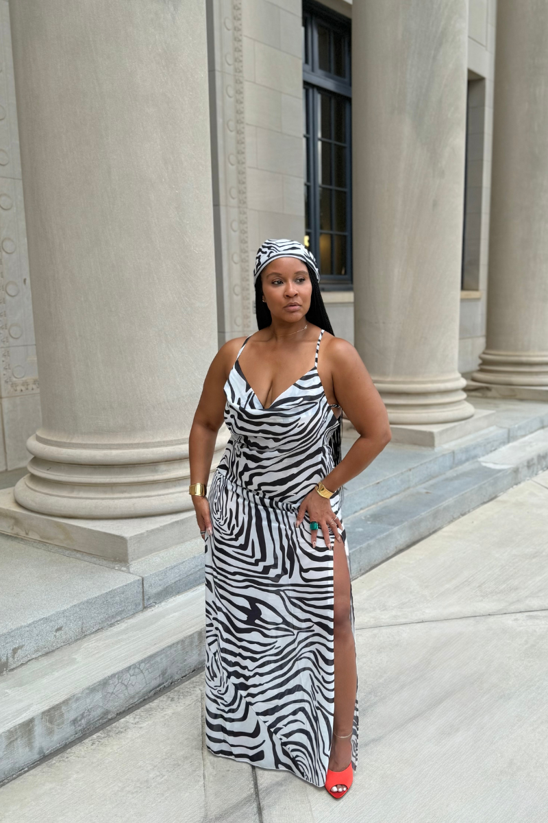 Jungle Fever Maxi | Kerchief Scarf