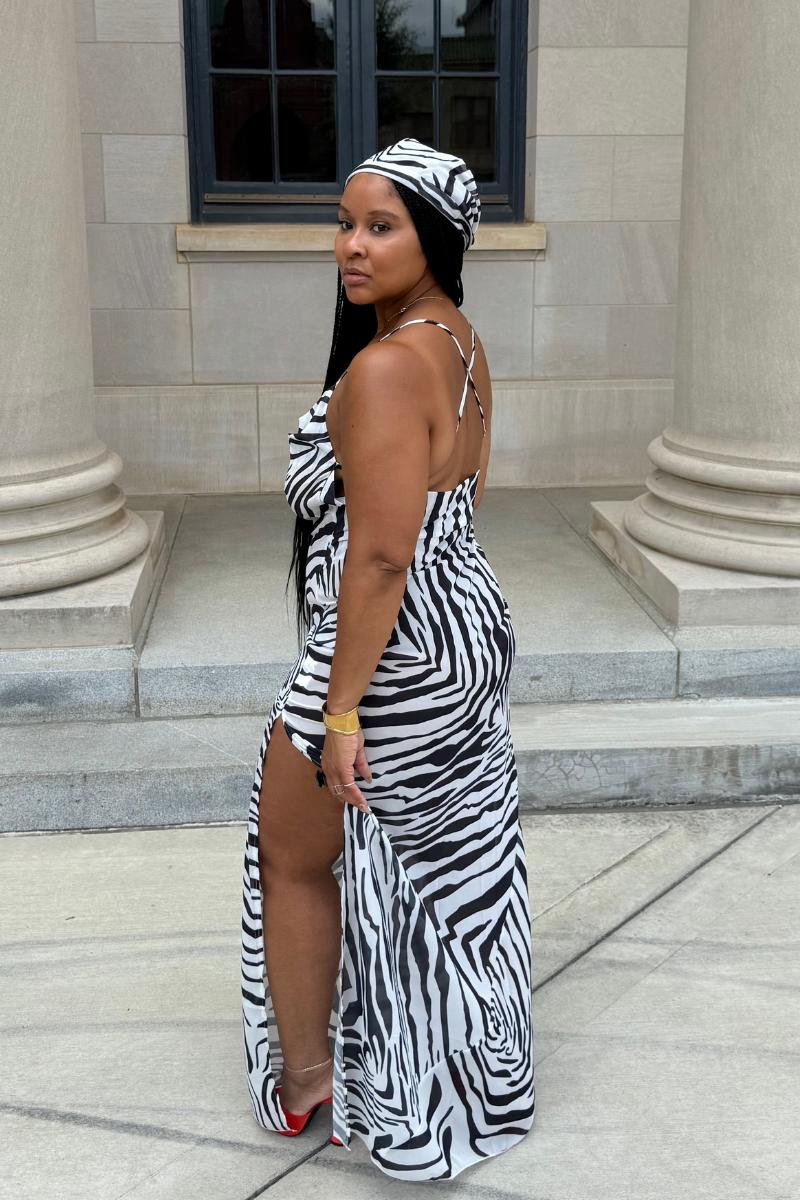 Jungle Fever Maxi | Kerchief Scarf