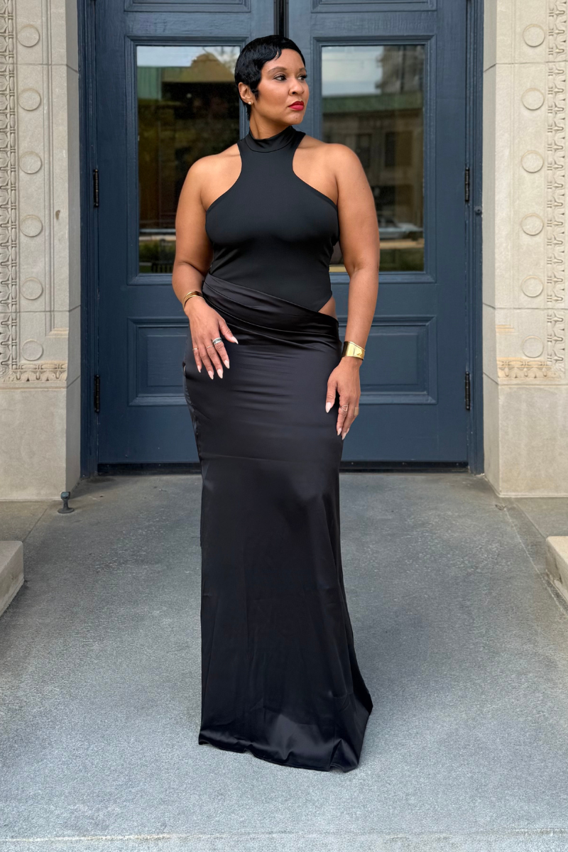 Olivia Maxi |Blk