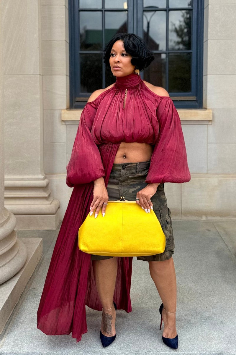 Empress Drape | Wine