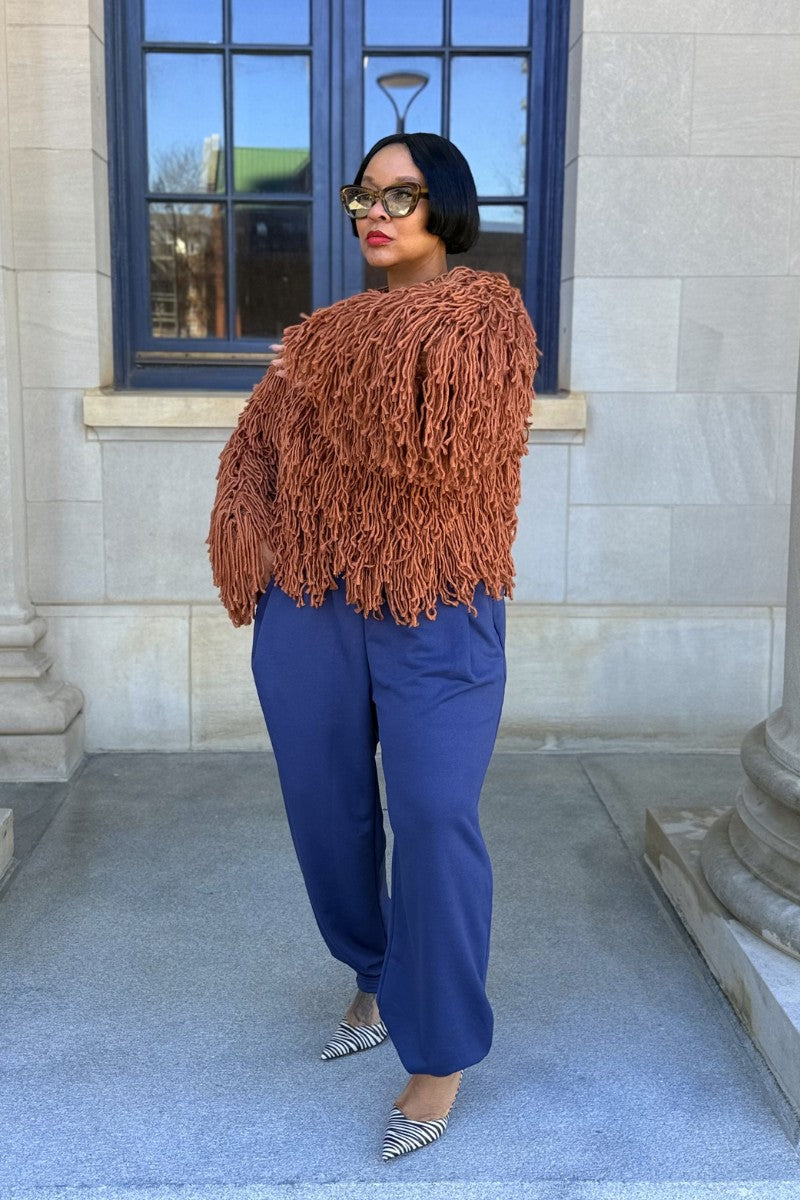 Main Character | Short Fringe Cardi