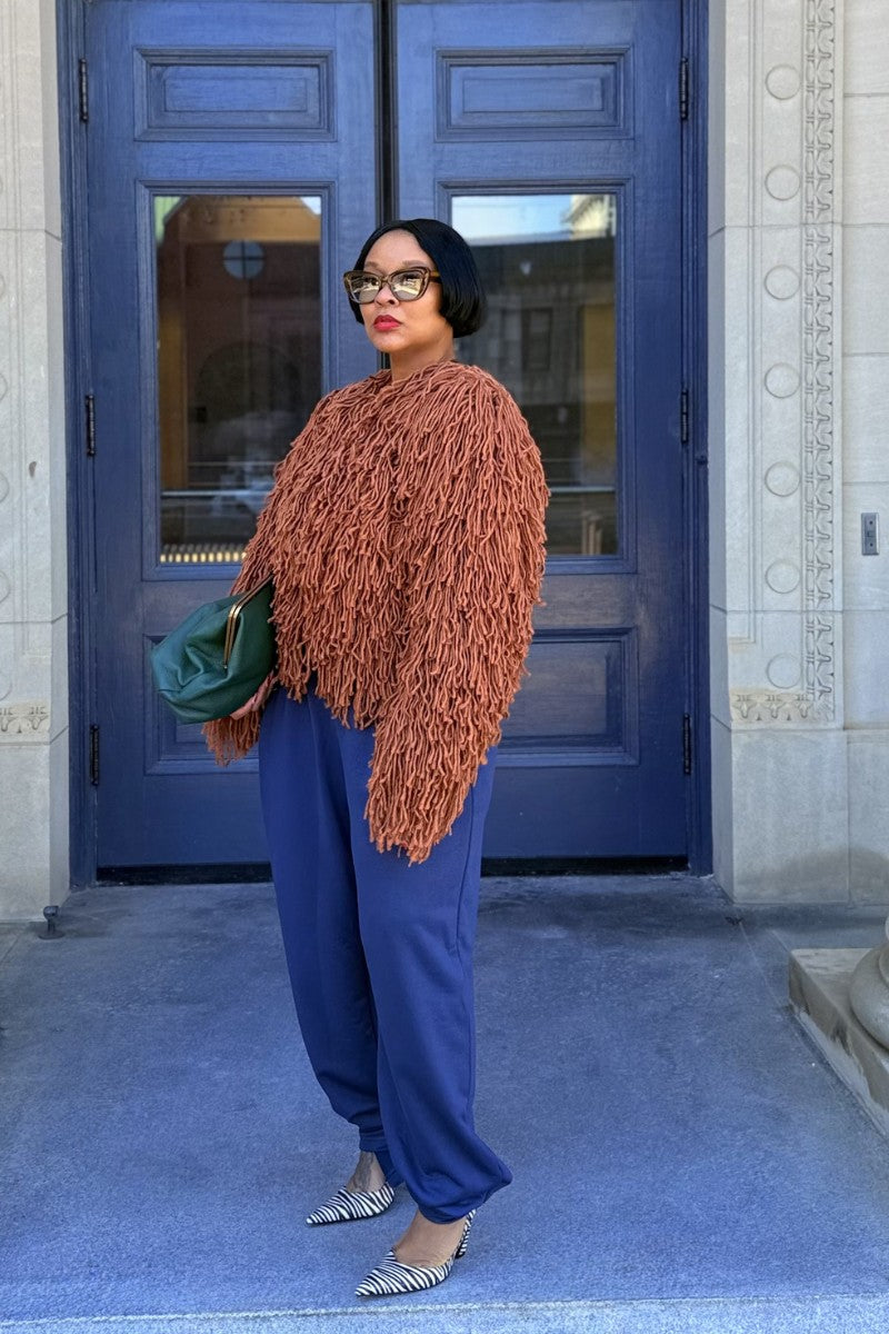 Main Character | Short Fringe Cardi