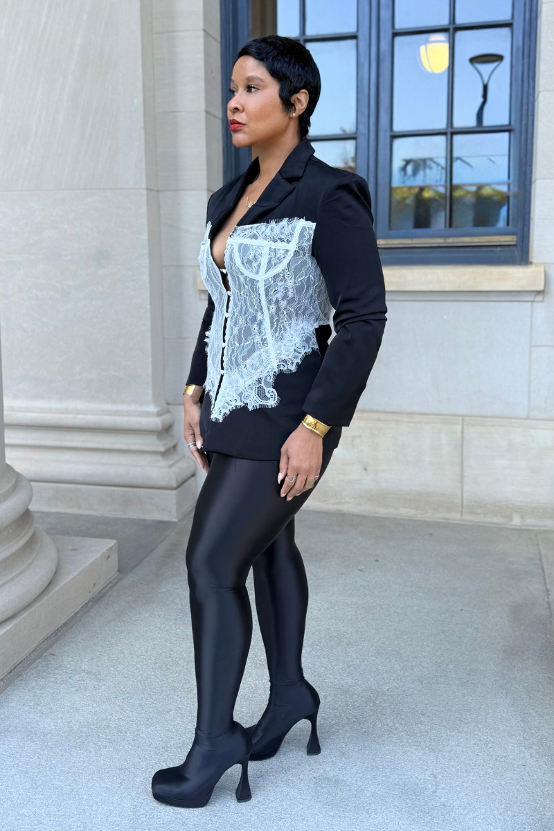 Burlesque Lace Blazer