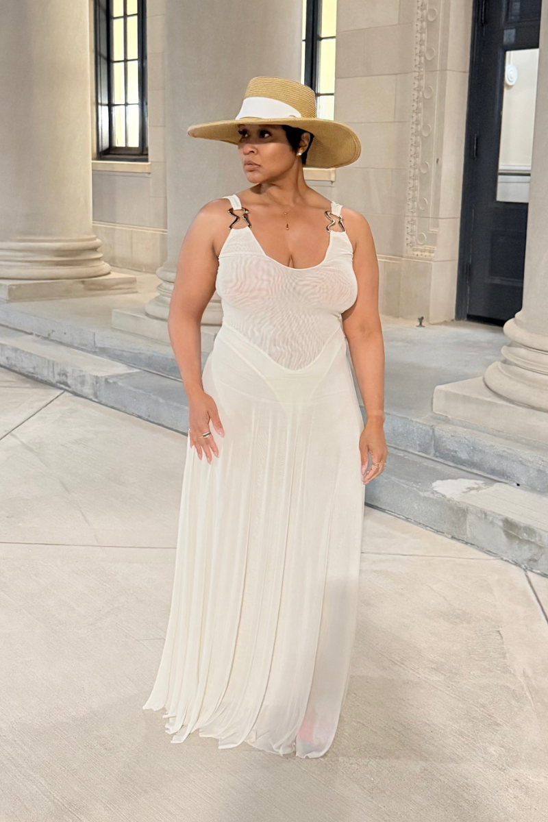 Sheer Goddess | Maxi Dress