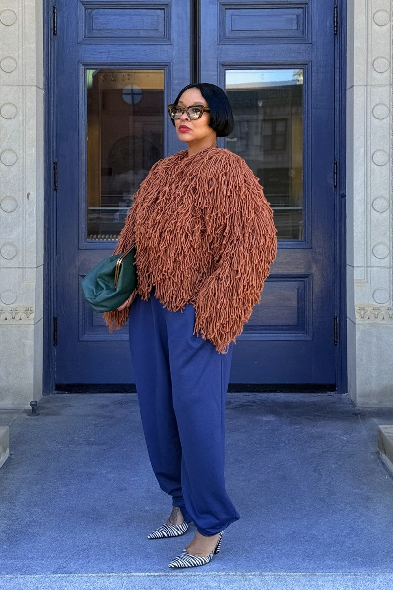 Main Character | Short Fringe Cardi