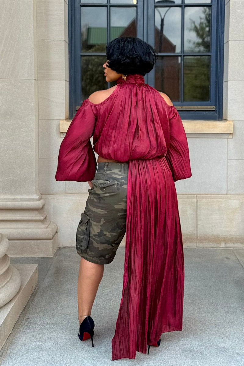 Empress Drape | Wine