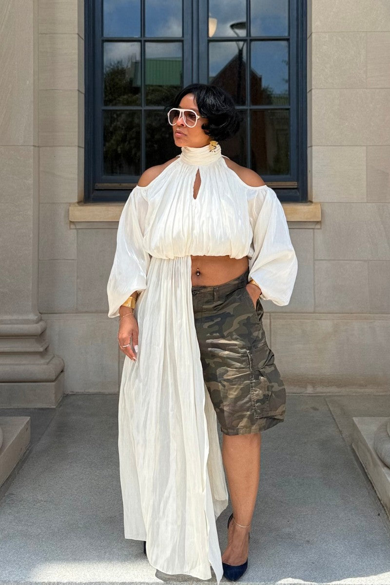 Empress Drape | Ivory