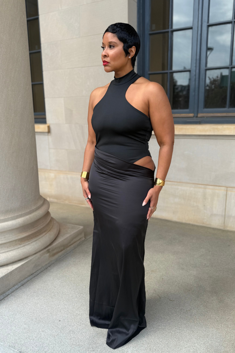 Olivia Maxi |Blk