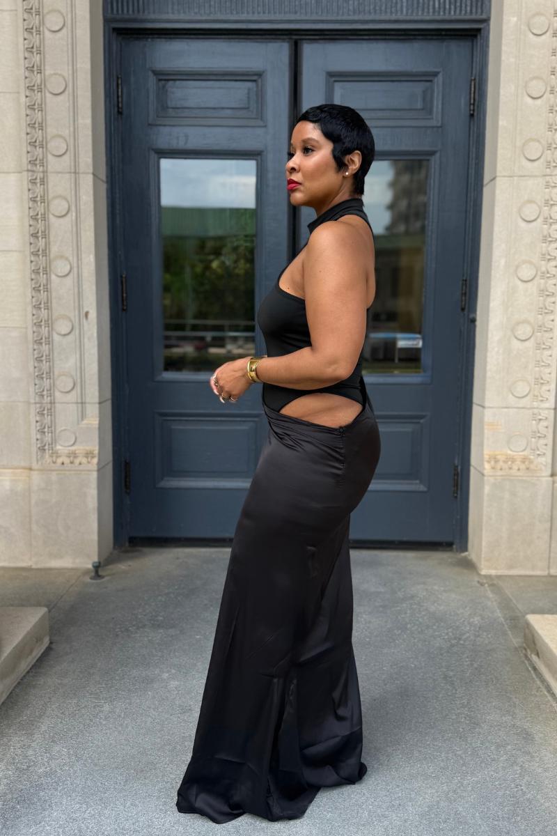 Olivia Maxi |Blk