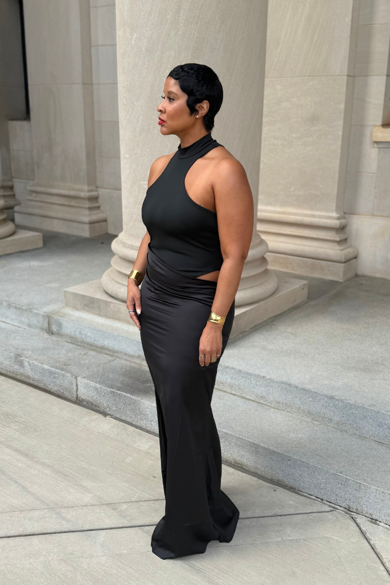 Olivia Maxi |Blk