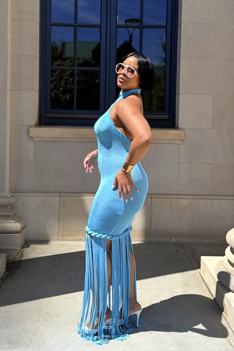 No strings Attached | Electric Blue
