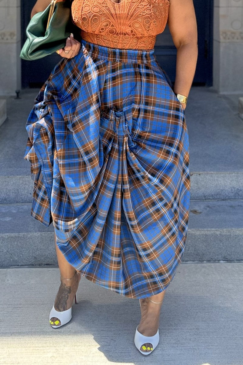 Plaid Chaos | Skirt